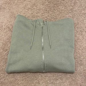 Safe green zip up hoodie